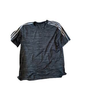 Adidas Prime Green Gray Sweat Wicking T-Shirt Mens Large